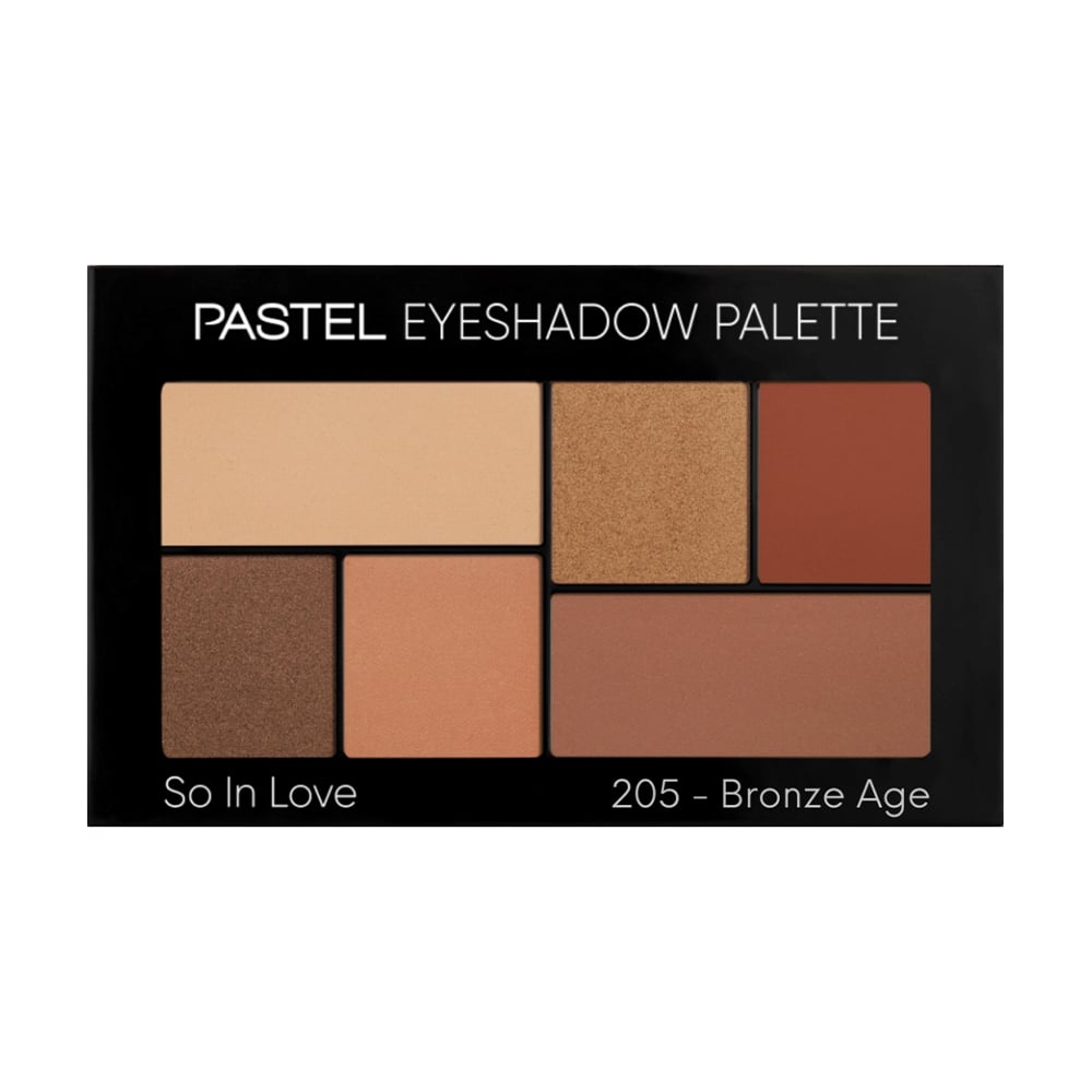 Набір тіней для повік Pastel So In Love Eyeshadow Palette 205, 6.6 г